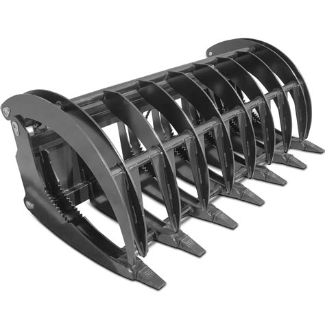 titan attachments extreme skid steer root grapple rake attachment|titan attachments clamshell rake.